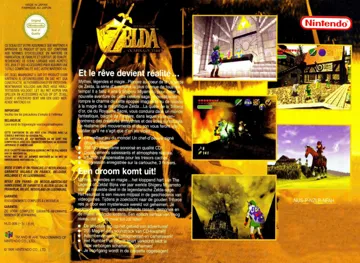 Legend of Zelda, The - Ocarina of Time (Europe) (Beta) (2003-02-13) (GameCube) box cover back